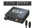 192KHz Digital Coaxial to Analog R/L RCA 3.5mm Jack HiFi Audio Converter Adapter