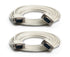 2Pcs 1.5/3/5m RS232 DB9 9Pin Serial Male to Male COM Port Data Converter Cable