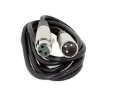 3 Pin XLR Male to Female Microphone Balanced Extension Audio Cord Cable Wire