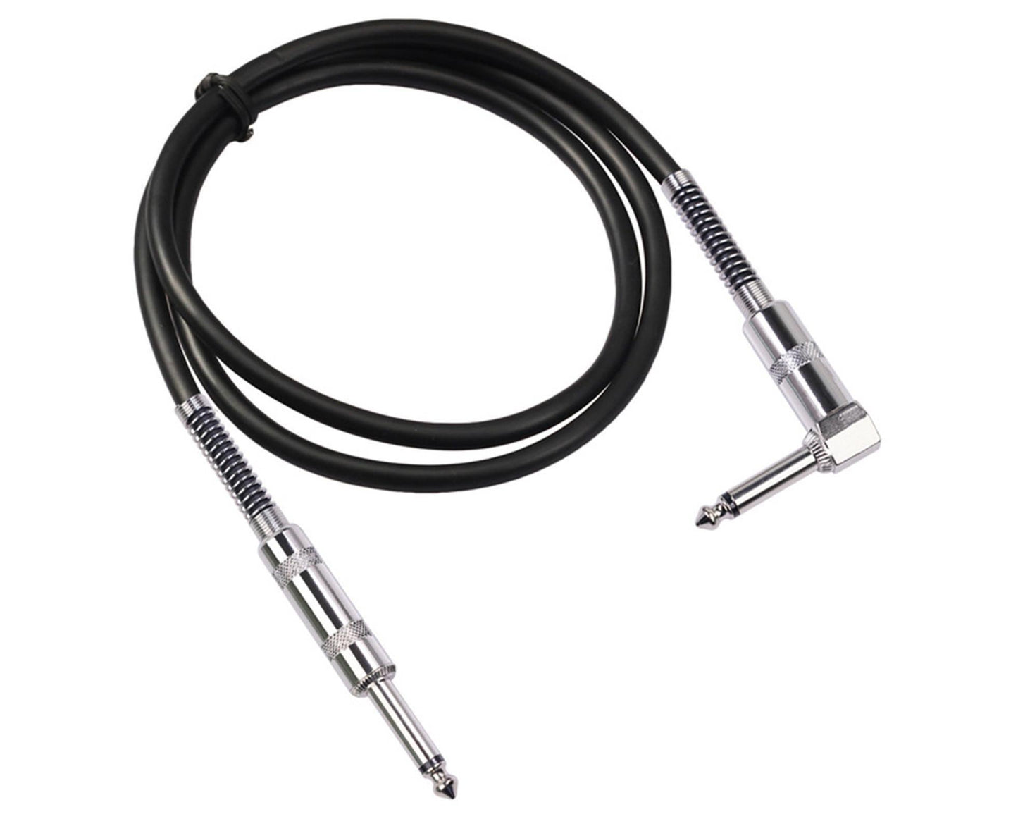 90 Degree Electric Guitar Audio Cable Musical Instruments Connecting Cord Line
