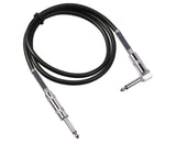 90 Degree Electric Guitar Audio Cable Musical Instruments Connecting Cord Line
