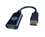 Active Display Port DP to HDMI-compatible Adapter Cable 4K 60HZ Male to Female Connector Black