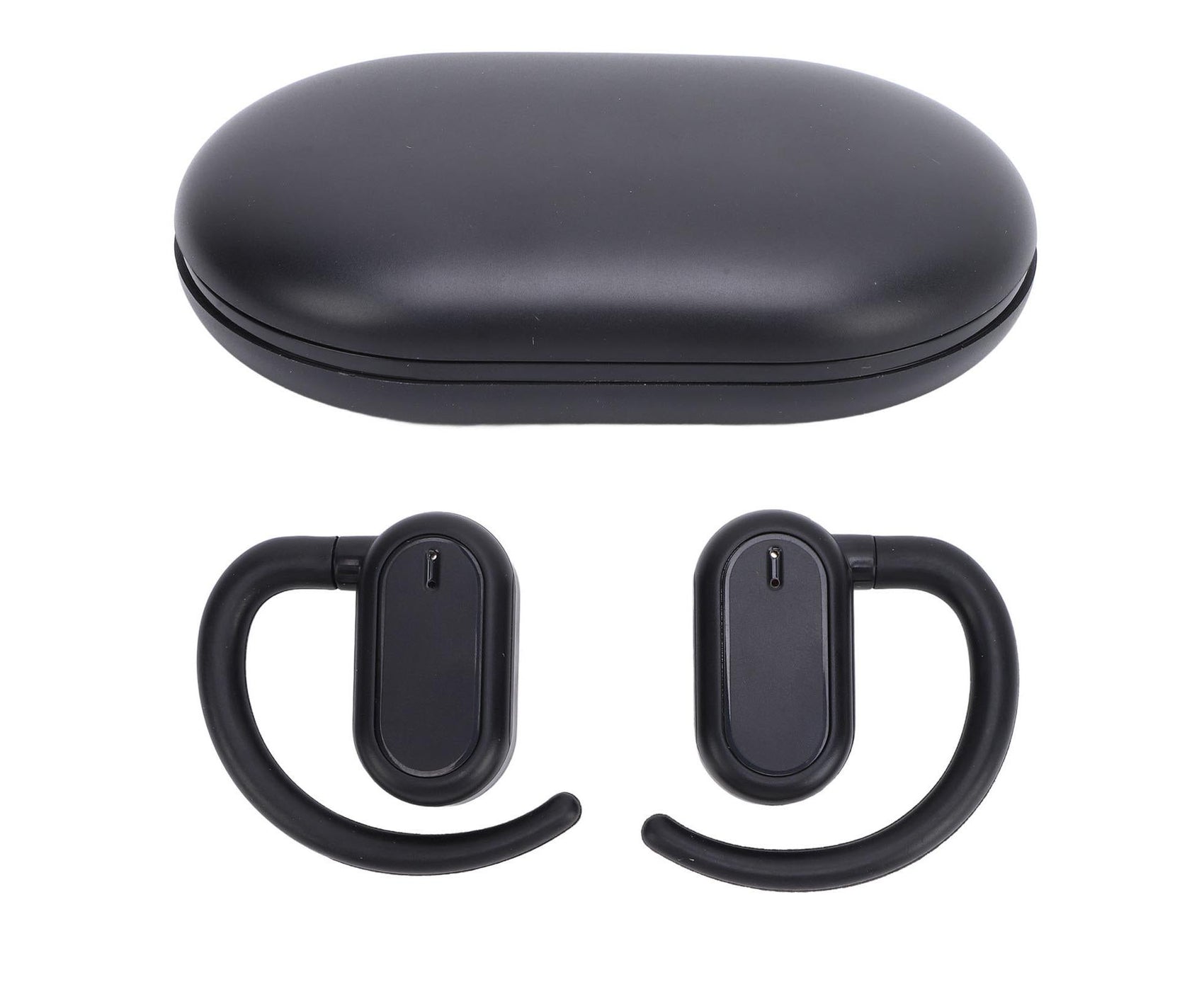 Language Translator Earbuds 144 Online Translation Languages Bluetooth 5.4 Wireless Music Device with APP for IOS Android Black