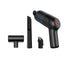 Car Vacuum Cleaner Wireless Strong Suction ABS Low Noise One Hand Operation Dust Remover for Auto Black