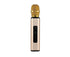 K6 Handheld Wireless Bluetooth-compatible Condenser Microphone Karaoke Speech Mic Speaker Golden