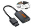 Portable Converter Adapter Shared Equipment for N64/SNES/SFC/NGC to HDMI-compatible (720p) Black