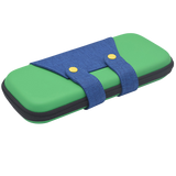 Carry Case Compatible with Nintendo Switch and New Switch2 Console with Pockets for Accessories and Games-Green