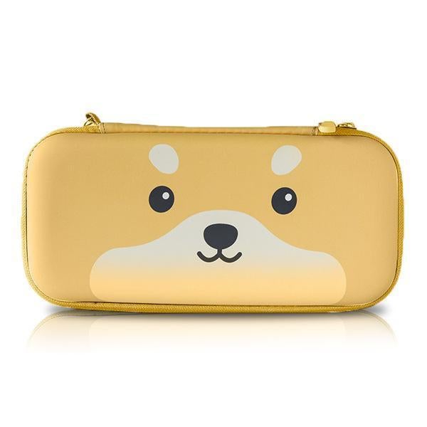 Carry Case Compatible with Nintendo Switch and New Switch OLED Console with Pockets for Accessories and Games-P
