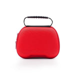 Gaming Controller Travel Carrying Case Compatible with Playstation 5 Wireless Controllers. Protective Storage Holder Bag Cover for PS5 Console (Box Only)-Red