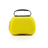 Gaming Controller Travel Carrying Case Compatible with Playstation 5 Wireless Controllers. Protective Storage Holder Bag Cover for PS5 Console (Box Only)-Yellow