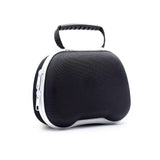 Gaming Controller Travel Carrying Case Compatible with Playstation 5 Wireless Controllers. Protective Storage Holder Bag Cover for PS5 Console (Box Only)-Black & White