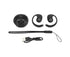 Language Translator Earhooks Bluetooth 5.3 Support 144 Languages Online Translation Wireless Earbuds Device for Music and Calling Black