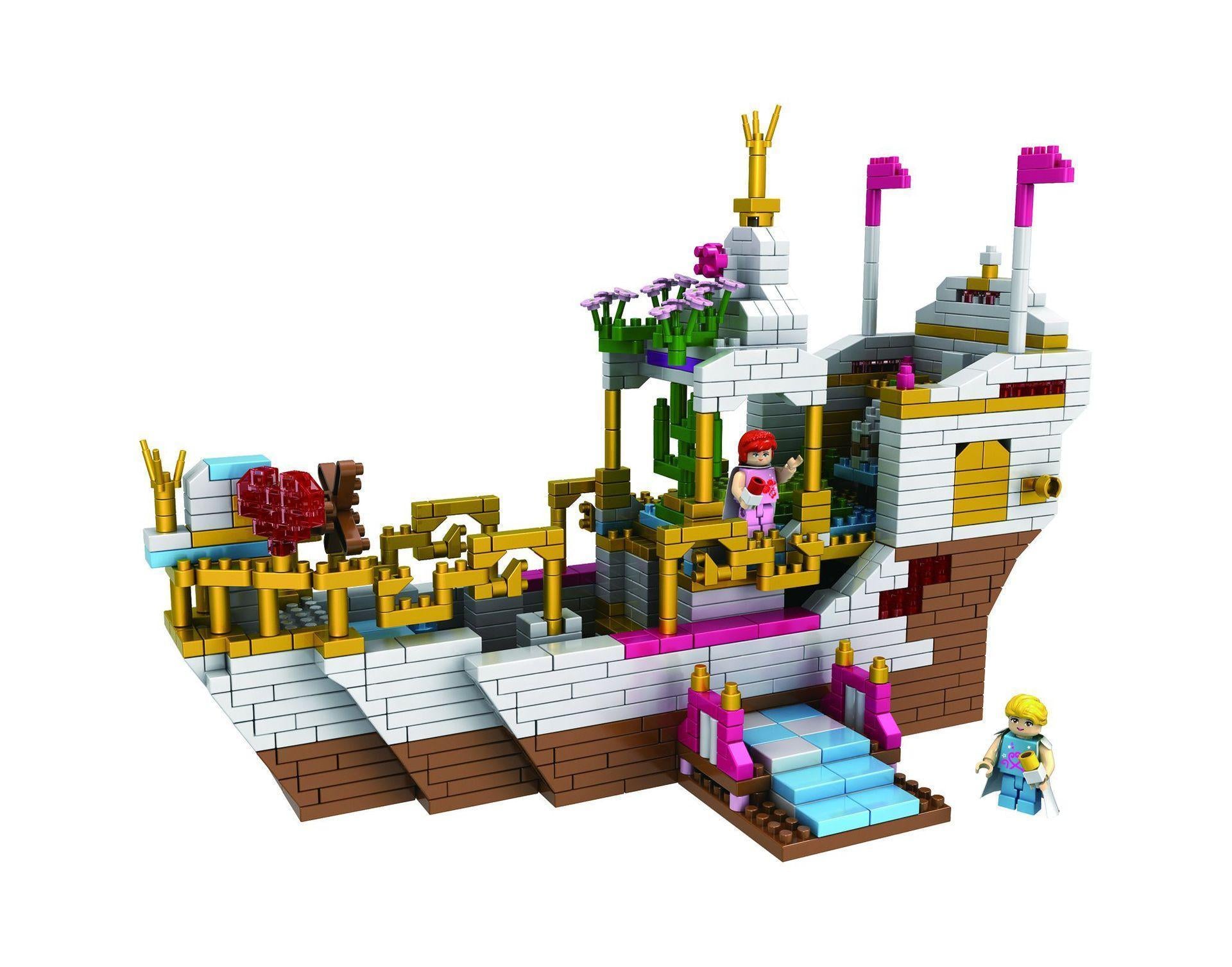 1500 Pcs Ship Building Blocks Toys DIY Assemble Toys kits Model Kits