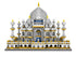 3950 Pcs Taj Mahal Building Blocks Toys DIY Assemble Toys kits Model Kits