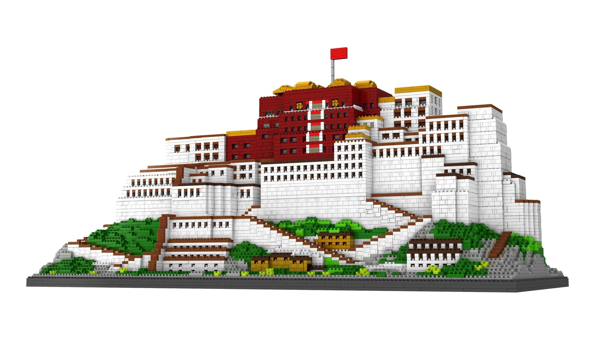 10000 Pcs Potala Palace Building Blocks Toys DIY Assemble Toys kits Model Kits