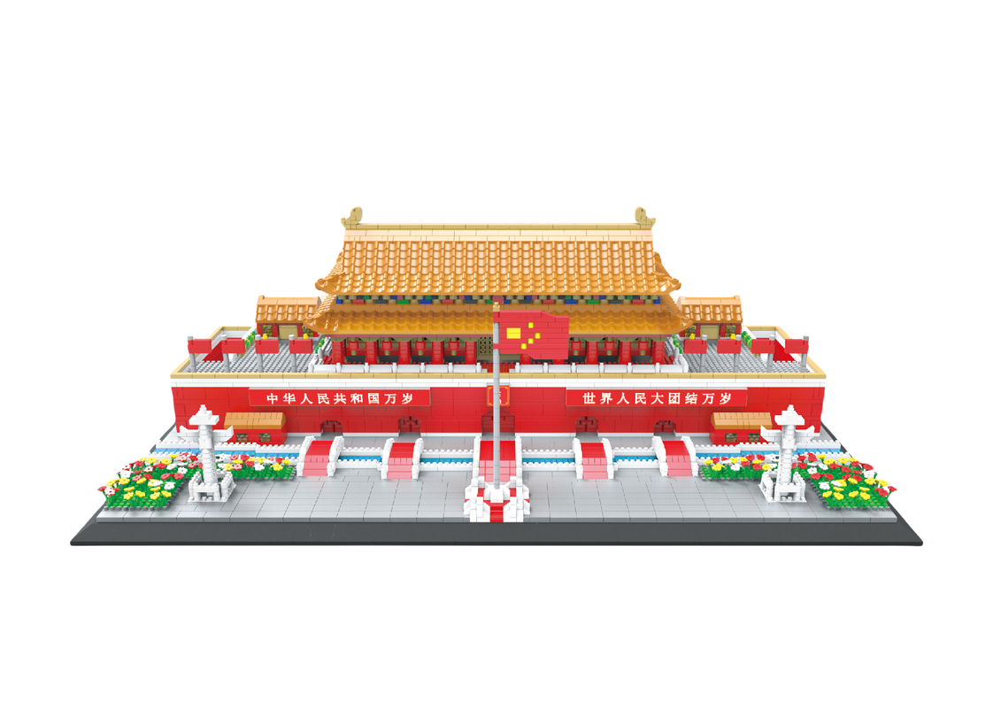 4700 Pcs Tian'anmen Building Blocks Toys DIY Assemble Toys kits Model Kits