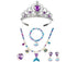 Girls Princess Dress Up Set Costume Babies Tiara Necklace Halloween Party Supplies