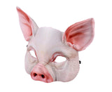 Halloween Pig Mask Animal Mask Realistic Cosplay Costume Mask for Halloween Themed Party Accessory