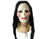 Halloween Saw Hair Wig Party Masquerade Cosplay Props Horror Mask - Long Hair