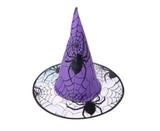 Halloween Witch Hat Non-woven Hat Event Party Supplies Props Decoration-Orange