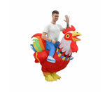 Inflatable Animal Costume Funny Costume for Halloween Christmas Party(Suitable for Height 150-190 cm)
