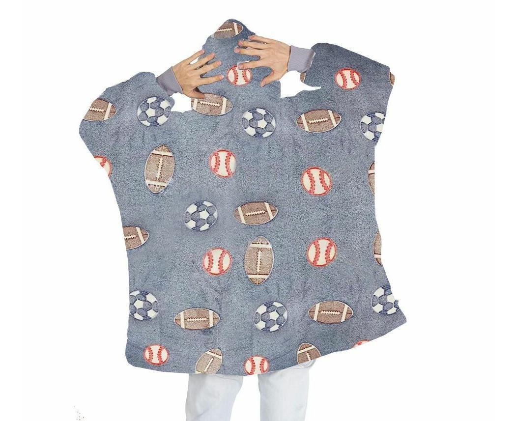 Olives Glow in The Dark Oversized Sweatshirt with Pockets Cute Unique Birthday Gift Women Warm Cozy Wearable Blanket