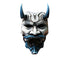Samurai Uncle Oni Latex Mask Halloween Cosplay Props Horror Theme Decoration Toys for Uncle Oni Mask Latex
