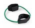 Leg Resistance Band Exercise Cord with Non-Slip Padded Ankle Cuffs - Green