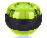 Metal Core Wrist Exerciser Wrist Strengthener Gyro Ball with LED Light - Green