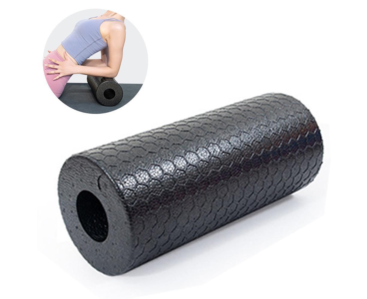 Standard fascia roll. Original massage roller for fascia training - Training role in various - Black