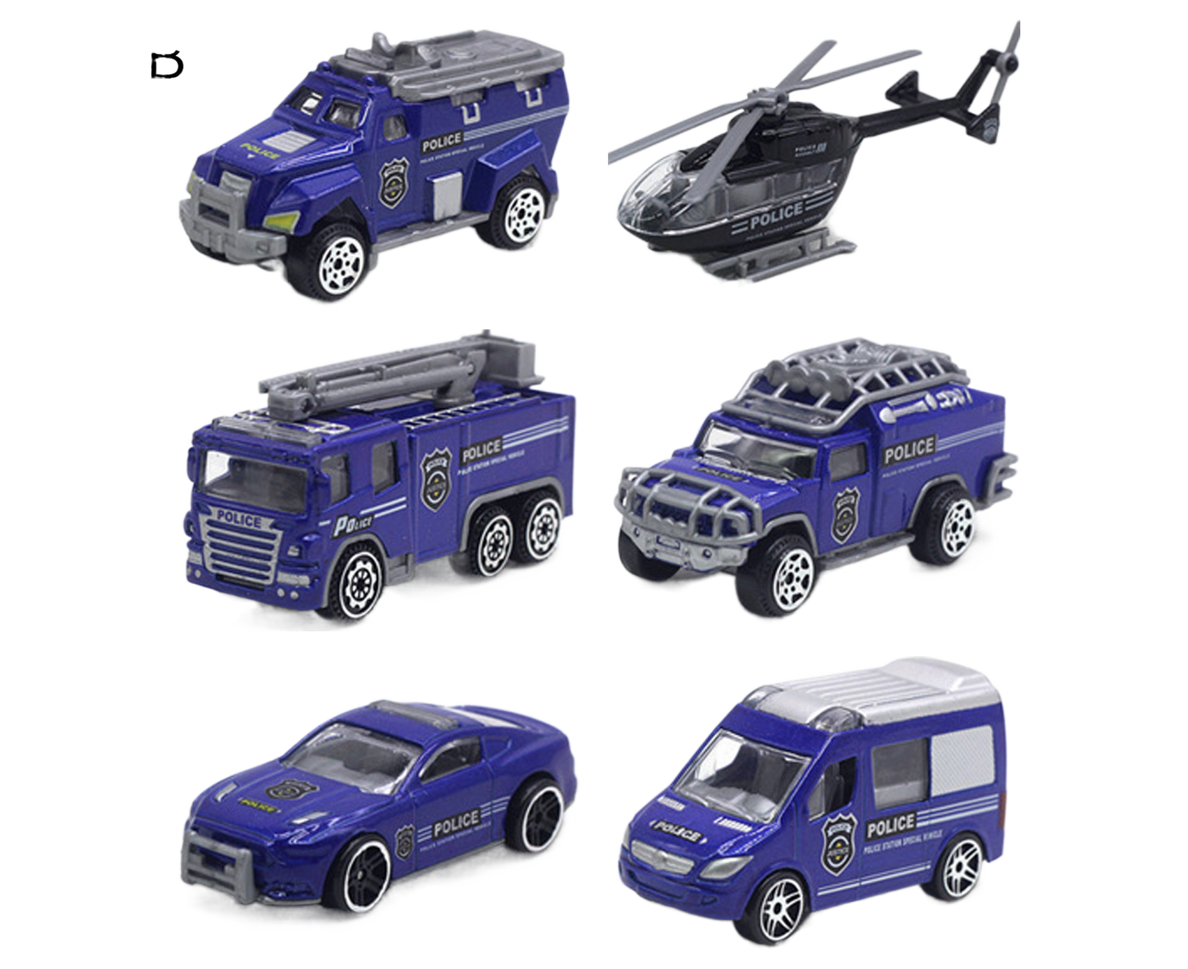 6Pcs Engineering Vehicle Simulate Gifts 1/58 Scale Boy and Girls Interactive Play Pull Back Car for School