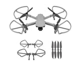 Propeller Blade Guard Circles Protector Accessories Kit for DJI Mavic Air 2 Grey Silver