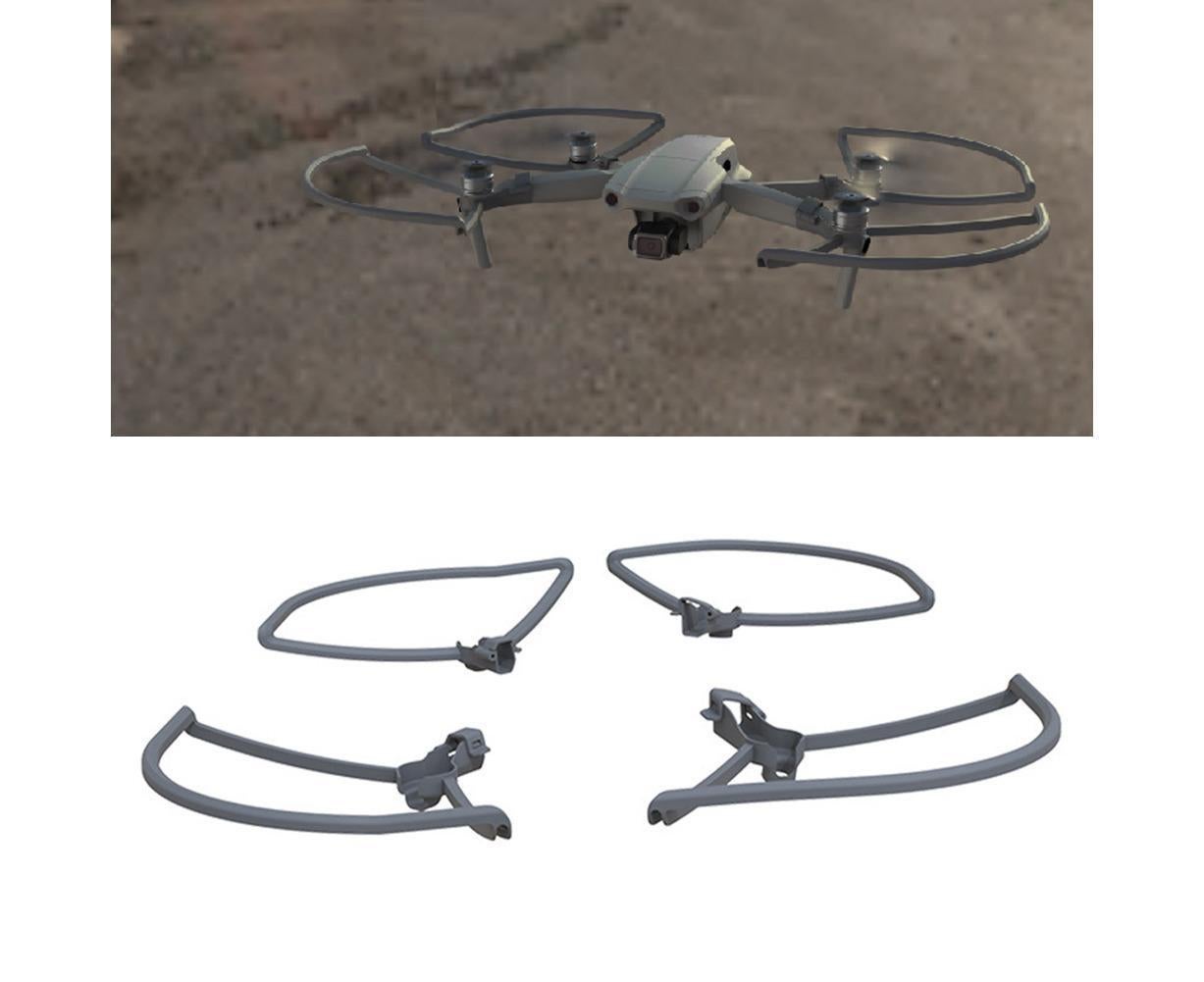 Propeller Protective Anti-collision Rings Guard Set for DJI Mavic Air 2 Drone Grey