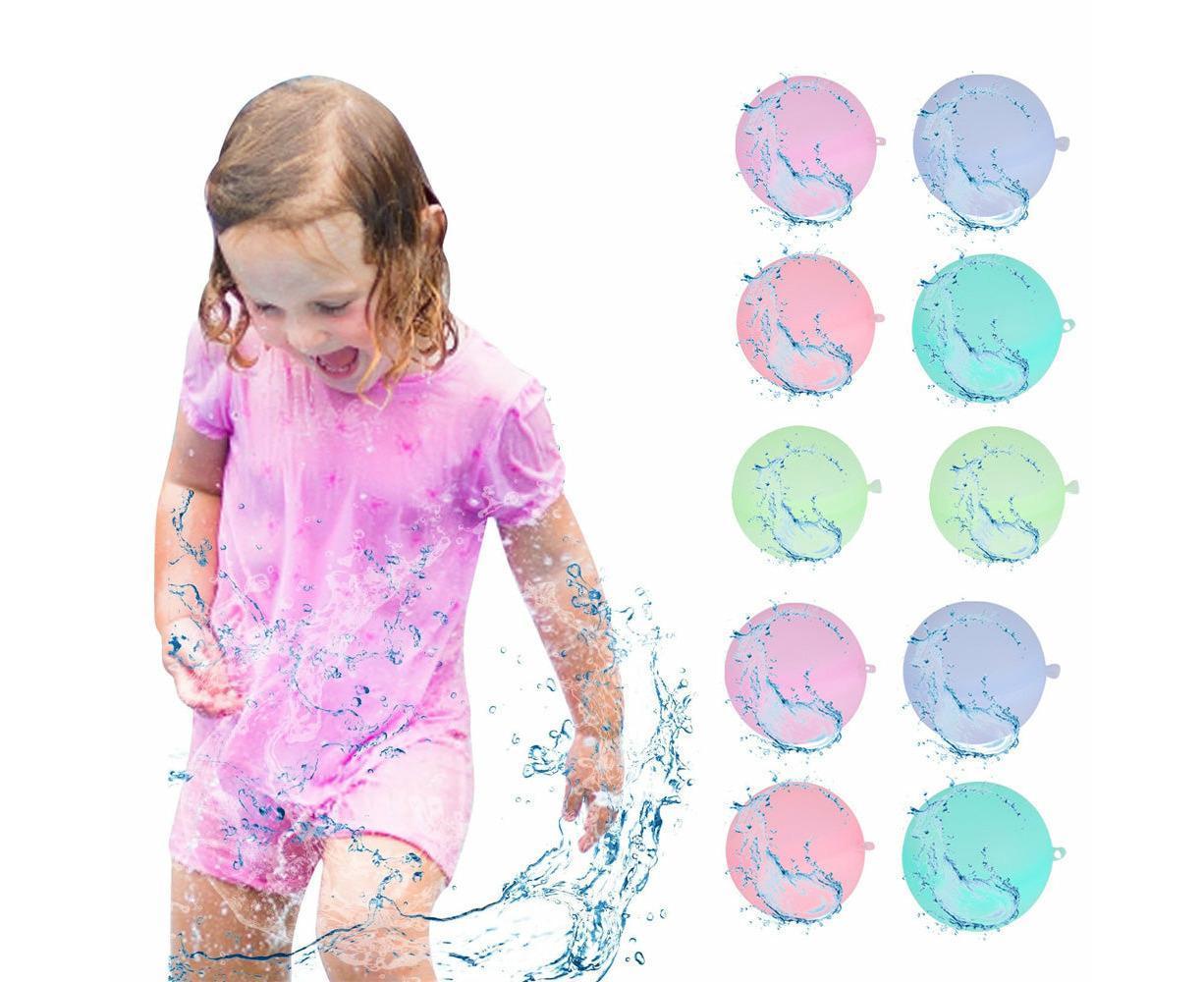 10 Pack Reusable Water Balloons for Teenagers