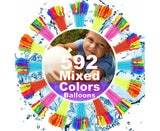 Water Balloons 592 Rapid-Filling Self-Sealing Instant Water Balloons For Outdoor Family, Teenager Summer Fun
