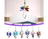 7Pcs Crystal Decorative Sun Catcher Crystal Pendant Lighting Pendant
