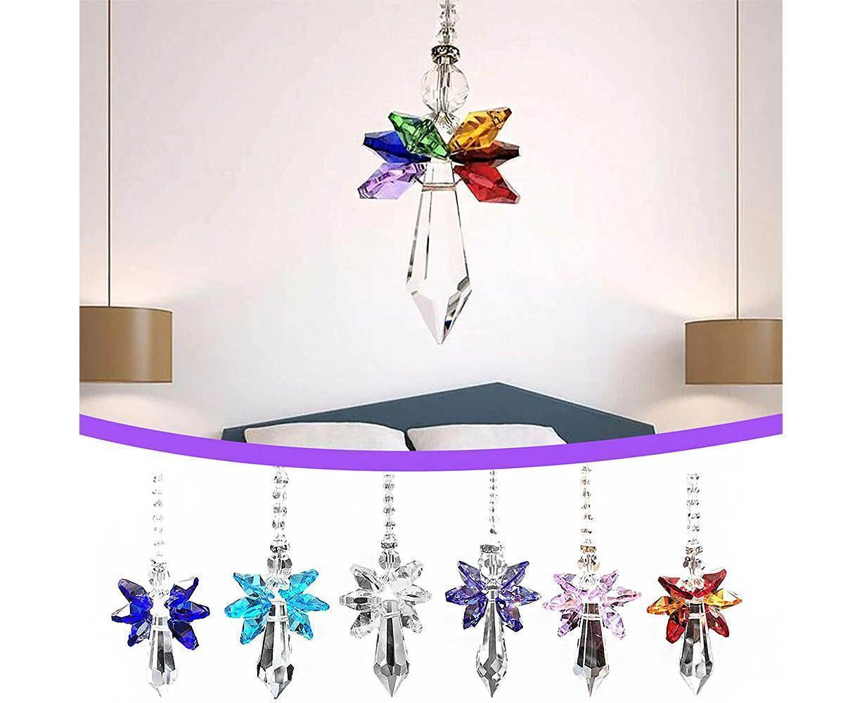 7Pcs Crystal Decorative Sun Catcher Crystal Pendant Lighting Pendant