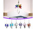 7Pcs Crystal Decorative Sun Catcher Crystal Pendant Lighting Pendant