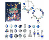 Christmas Advent Calendar DIY Bracelet Charm 24 Days Countdown Calendar Box