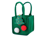 Christmas Felt Candy Bag Christmas Treat Bag Gift Bag for Boy and Girl Holiday Parties Teachers Decorations Christmas Tree