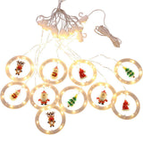 3 Meters USB Powered LED Christmas Decor Round Light Hanging Ornament Light