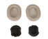 Headphone Ear Pads Protein Leather Noise Insulation Memory Foam Sponge Cushions for WH 1000XM5 Wireless Headset Platinum Silver