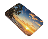 Fresh Beach Sky Kitchen Hallway Door Mat Entrance Rug Non-slip Bathroom Carpet