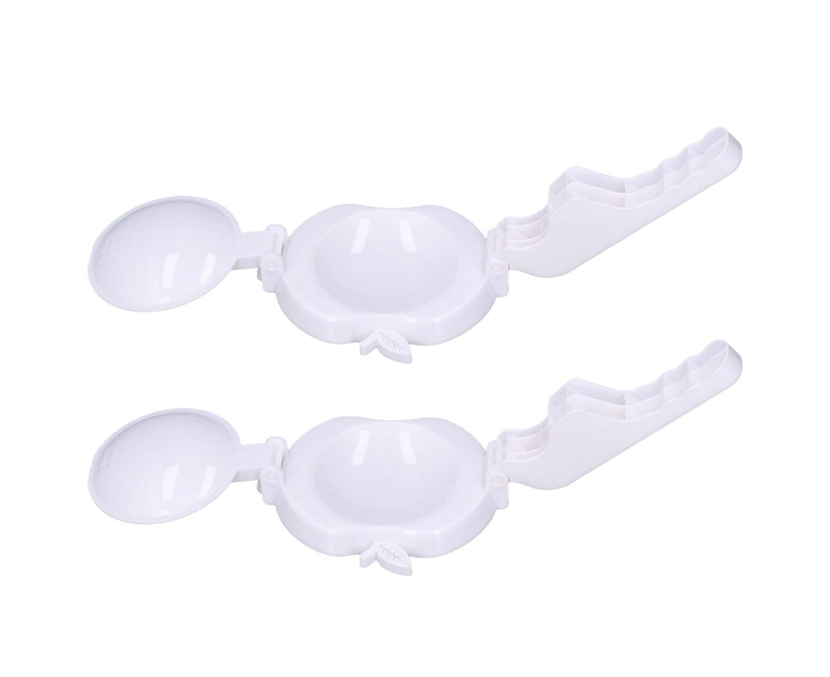 2pcs/set Manual Dumpling Wrappers Pressing Mould Rustproof Dumpling Skin Press Maker Accessories