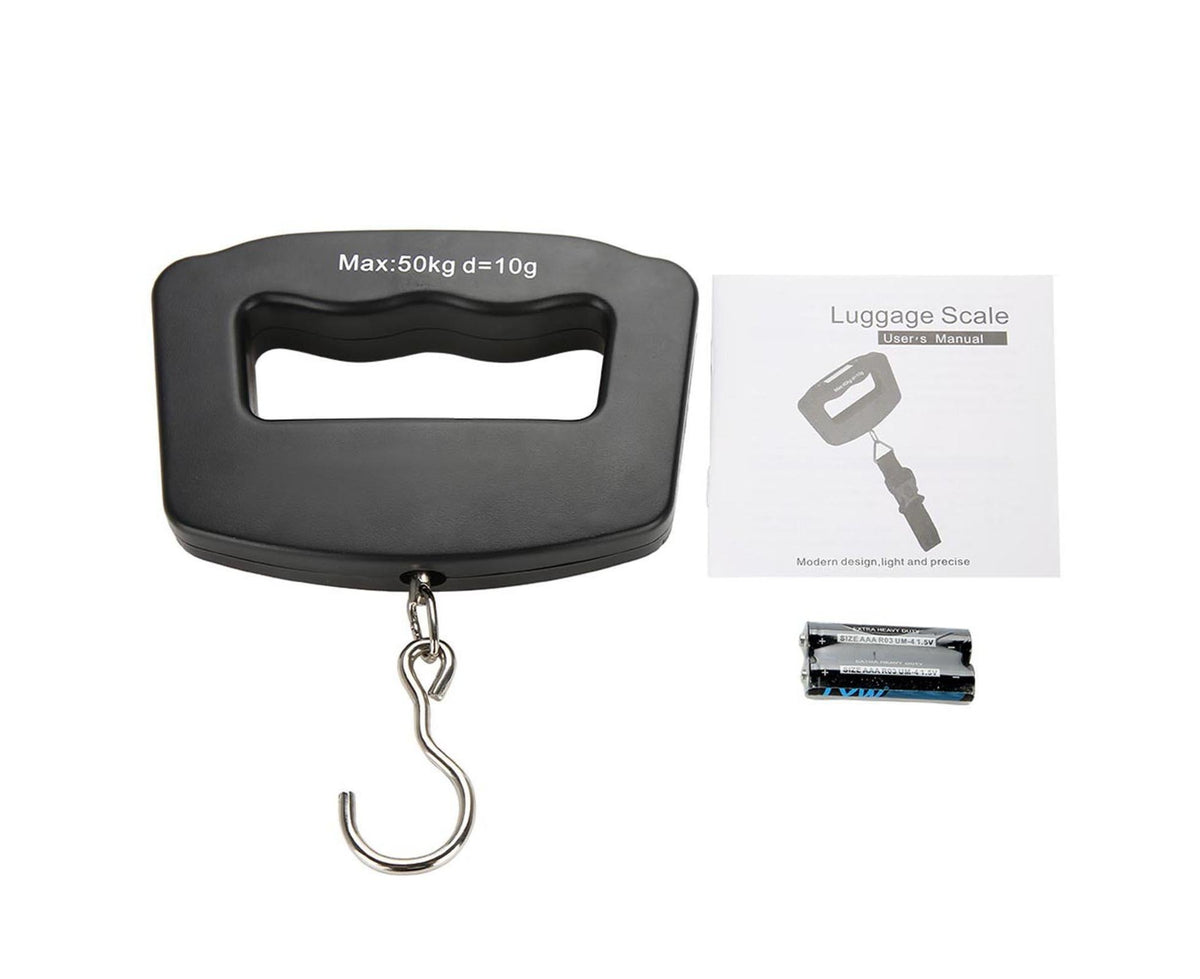 50kg/10g Portable Digital Precise Mini Fish Hook Scale Electronic Luggage Hanging Weight