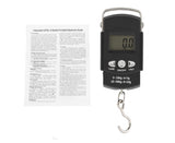 50KG/10G Portable Electronic LCD Digital Weight Scale with Tape Measure Hook