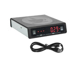 Black Coffee Baking Kitchen Electronic Scale Battery Rechargeable with Timing Function 3kg/0.1g