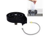 Cup Washer for Club Bar Home Kitchen G1/2 Interface Quick Cleaning Detachable Wash Basin Press Glass Rinser