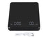 Electronic Digital Food Scale LED Multi Functional Timer Accurate Intelligent Coffee Scale for Daily Life