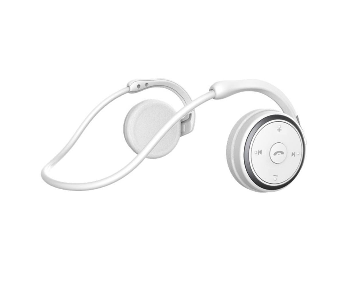 Neckband Headphones - Lightweight Foldable - Wireless Sweatproof Sports Headset with Mic